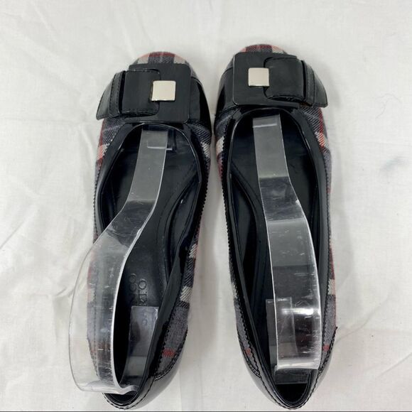 Franco Sarto Cameo Plaid Flats- Size 8 - Picture 5 of 12